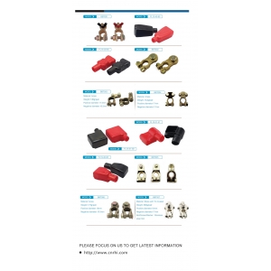 電瓶夾子和保護蓋選型手冊